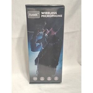 2 Wireless Microphones With Receiver Rechargeable Aveek Karaoke Microphones
